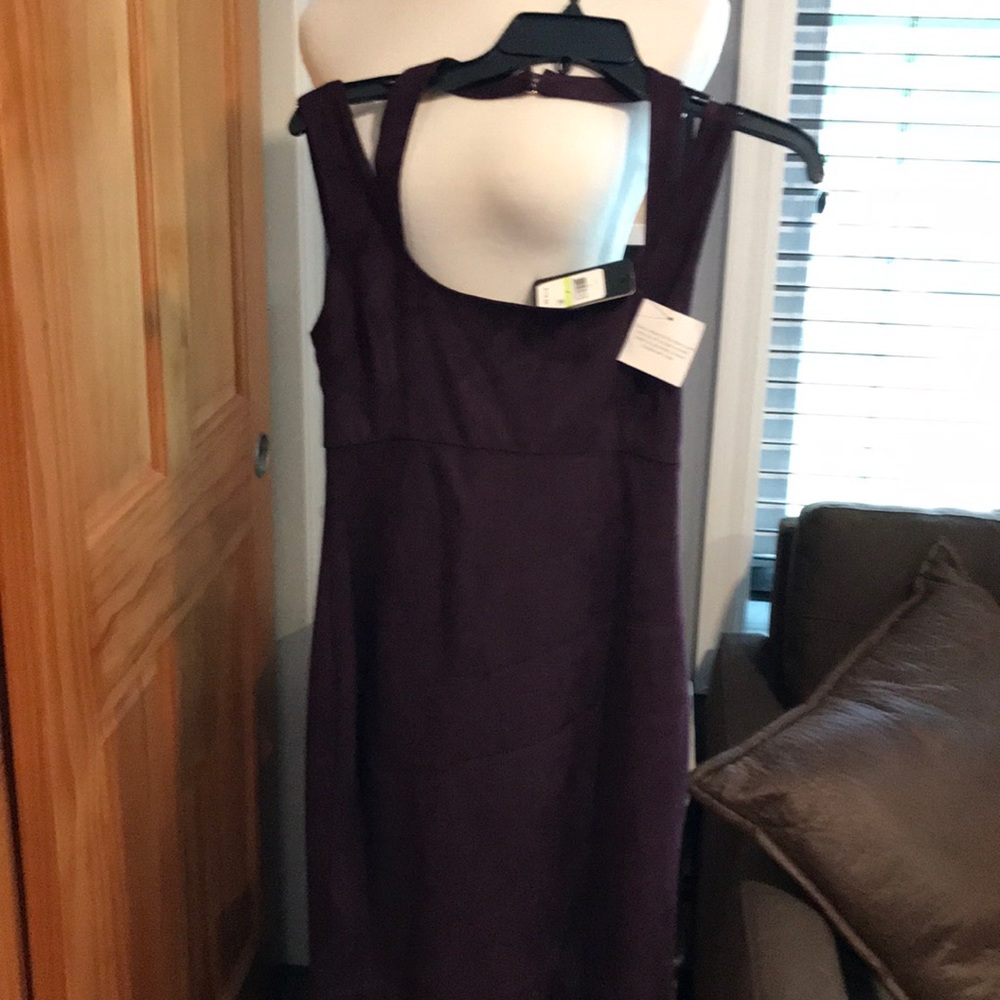 Plum colored guess dress NWT